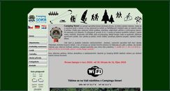 Desktop Screenshot of campsever.cz